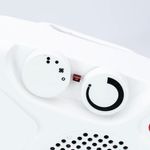 5 Star Dual Position Portable Fan Heater 1000W/2000W White FS677783