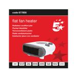 5 Star Flat Fan Heater 2000W White FS677805