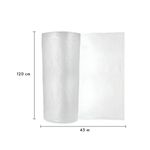 5 Star Bubble Wrap Roll Large Bubble 1200mmx45m Clear FS678811