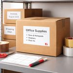 5 Star A4 Address and Parcel Labels 63.5x72mm Pack of 1200 FS679603
