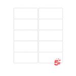 5 Star A4 Address and Parcel Labels 99.1x57mm Pack of 1000 FS679622