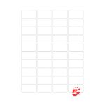 5 Star A4 Sheet Labels 45.7x25.4mm Pack of 4000 FS679681