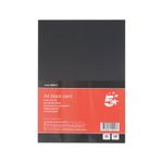 5 Star A4 Black Card 160gsm Pack of 50 FS680013