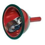 5 Star UK Domed Feet Anti-Slip 2 Tread Steps Red FS687659