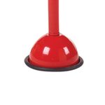5 Star UK Domed Feet Anti-Slip 5 Tread Steps Red FS687669