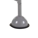 5 Star UK Domed Feet Punched 2 Tread Steps Grey FS687880