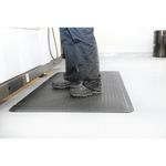 5 Star Anti-Fatigue Deckplate Mat 0.9 x 1m Black FS712695