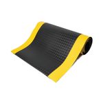 5 Star Anti-Fatigue Deckplate Mat 0.6 x 1m Black/Yellow FS712709