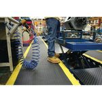 5 Star Anti-Fatigue Deckplate Mat 1.2x18.3m Black/Yellow FS712712