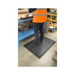 5 Star Anti-Fatigue Bubble Mat 0.9 x 1.2m Black Nitrile FS712719