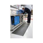 5 Star Anti-Fatigue Bubble Safety Mat End 0.6 x 0.9m Black FS712720