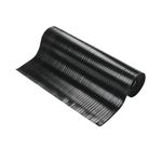 5 Star Wide Ribbed Runner Mat 0.9m x 10m x 3mm Black FS712748