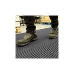 5 Star PVC Anti-Slip Floor Mat 0.59 x 1m Grey FS712793