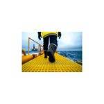 5 Star GRP Anti-Slip Grating 2000 x 1000 x 25mm Yellow FS712853