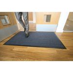 5 Star Entrance Door Mat 0.9 x 1.2m Black/Blue FS712878