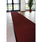 5 Star Entrance Door Mat 0.9 x 1m Black/Red FS712885