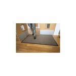 5 Star Entrance Door Mat 1.2 x 1m Black/Brown FS712892