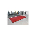 5 Star Washable Indoor Entrance Door Mat 0.85x1.2m Black/Red FS712914