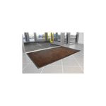 5 Star Washable Indoor Entrance Door Mat 0.85x1.2 Black/Brown FS712918