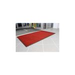 5 Star Heavy Duty Ribbed Door Mat 0.8 x 1.2m Red FS712943