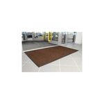 5 Star Heavy Duty Ribbed Door Mat 0.8 x 1.2m Brown FS712948