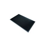 5 Star Fingertip Rubber Outdoor Door Mat 0.9 x 1.5m Black FS712964