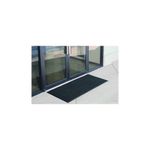 5 Star Fingertip Rubber Outdoor Door Mat 0.9 x 1.5m Black FS712964