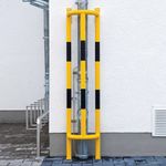 Traffic-Line Wall/Ground Mtd Ext Pipe Prot Out 1500mm Ylw/Blk FS783721