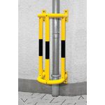 Traffic-Line Wall Mtd Ext Pipe Prot for Out 1000mm Ylw/Blk FS783981