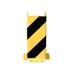 Heavy Duty Pallet Rack Protector U Prof 400x5 Ylw/Blk FS785268