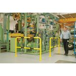 Traffic-Line Steel Hoop Guard for Indoor 1000x1500 Ylw/Blk FS787149