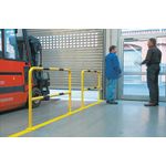 Traffic-Line Steel Hoop Guard for Outdoor 1000x1500 Ylw/Blk FS790118