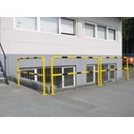 Traffic-Line Steel Hoop Guard for Outdoor 1000x2000 Ylw/Blk FS790576