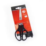5 Star Scissors Stainless Steel Blades 165mm ABS Handles Black 902568