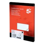 5 Star Multipurpose Labels Laser Copier Inkjet 105x71mm White (Pack of 800) 903865