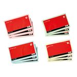 5 Star Re-Move Sticky Notes Repositionable 76x127mm Assorted Pastel (Pack of 12) 912963