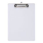 5 Star Clipboard Solid Plastic with Rounded Corners A4 Clear 913721