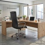 5 Star Chair Mat Hard Floors PVC Lipped 900x1200mm Clear/Transparent 915005