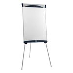 5 Star Drywipe Magnetic Easel with Pen Tray and Extension Arms A1/Euro Grey 915048