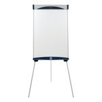5 Star Drywipe Magnetic Easel with Pen Tray and Extension Arms A1/Euro Grey 915048