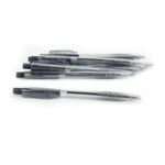 5 Star Retractable Ball Pen Medium 1mm Tip 0.7mm Line Black (Pack of 20) 930388