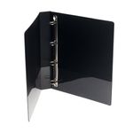 5 Star 4D-Ring Presentation Ring Binder A4 Polypropylene 25mm Black (Pack of 10) 933007