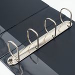 5 Star 4D-Ring Presentation Ring Binder A4 Polypropylene 65mm Black (Pack of 10) 933104