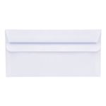 5 Star DL Wallet Envelope Self Seal 80gsm 220x110mm White Retail Pack (Pack of 50) 934740