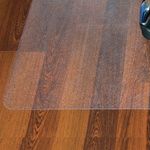 5 Star Chair Mat For Carpets Polycarbonate Lipped 890x1190mm Clear 935402