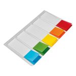 5 Star Index Flags 5 Bright Colours 12x45mm 20 Flags per Colour Assorted 935458