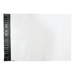 5 Star Waterproof Polythene Envelope Peel/Seal 360x430mm 50mm Flap Opaque (Pack of 100) 935795