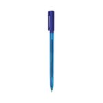 5 Star Ball Pen Medium 1mm Tip 0.5mm Line Blue (Pack of 20) 938017