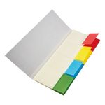 5 Star Index Page Marker Flag 25x45mm 40 Flags per Colour x4 Colours Transparent/Assorted 938233