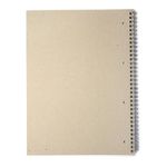 5 Star Recycled Spiral Notebook Ruled Margin Perforated 100 Page A4+ Green/White (Pack of 10) 938276
